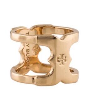 NWT Tory Burch Gemini Link Double-Band Ring
